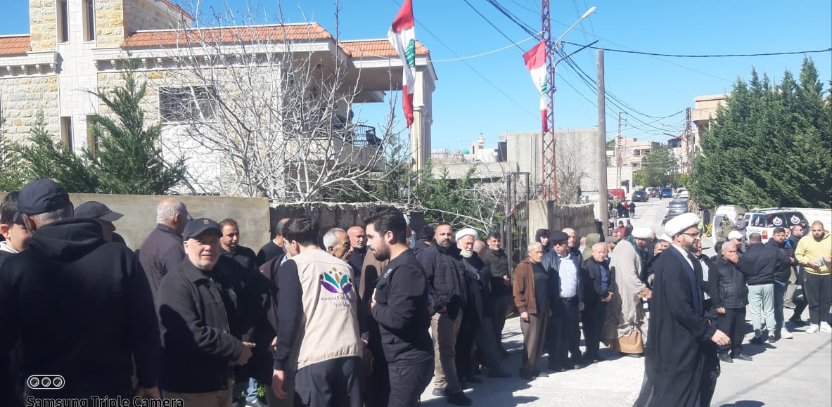 تشييع الشهيدين حسين حمدان وزوجته منار عبادي في كفرا (صور - فيديو)